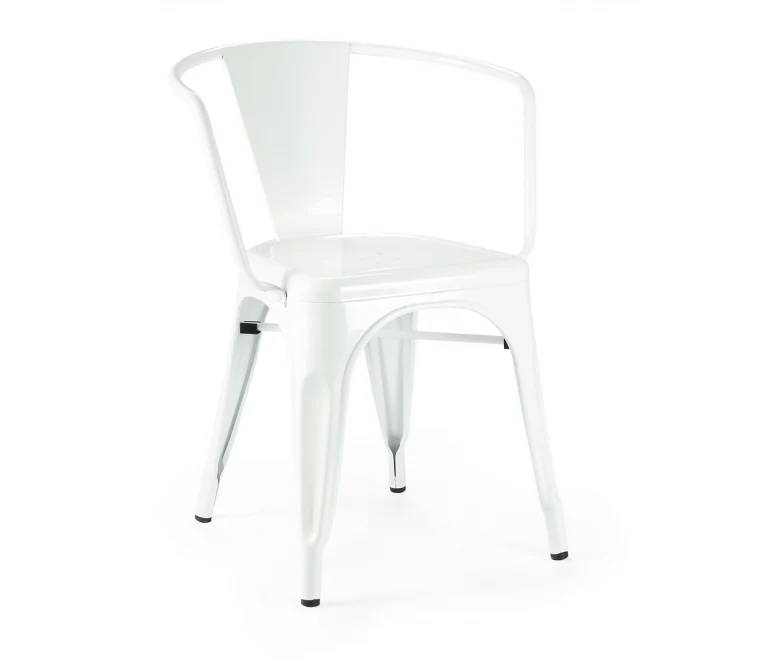 Silla de comedor acero con brazos Mars - Imagen 3