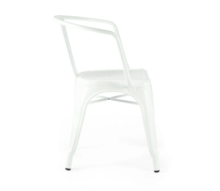 Silla de comedor acero con brazos Mars - Imagen 5